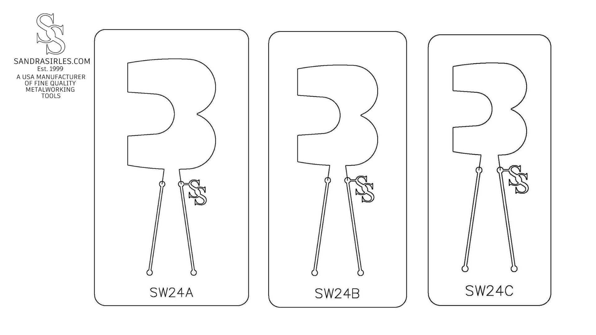 PANCAKE DIE SW24 BELT BUCKLE